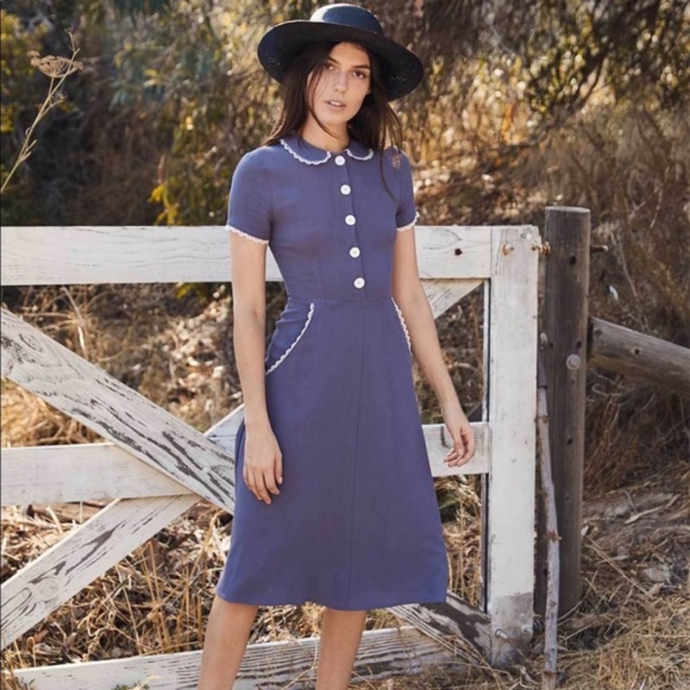 Christy Dawn Sebastian Dress in Lavender